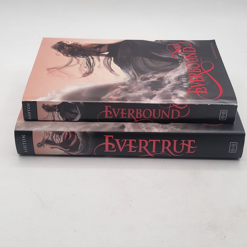 Brodi Ashton Everbound Evertrue First Edition Everneath Book Lot Excellent